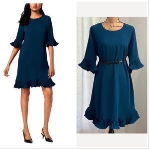 Alfani dress with pleat detail, size 16W